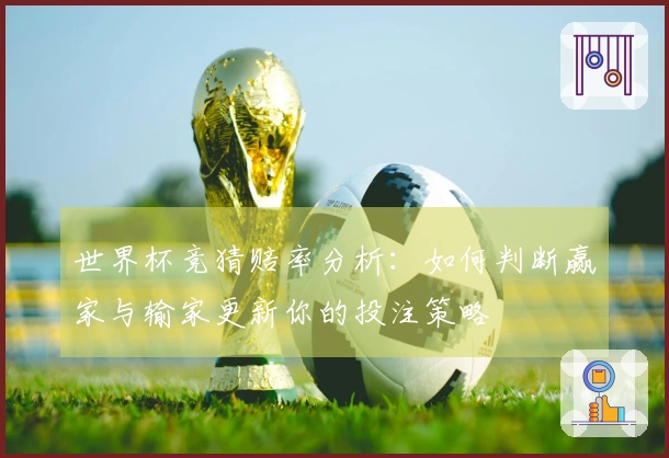 世界杯竞猜赔率分析：如何判断赢家与输家更新你的投注策略